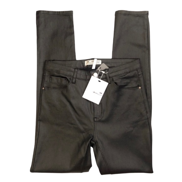 [ I&M JEANS] Coated Stretch Leggings - Picture 3 of 9